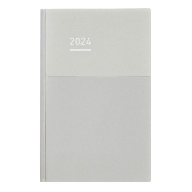 Kokuyo Jibun Techo Biz Agenda 2024 A5 Slim Navy