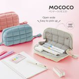 Kokuyo MOCOCO Fluffy Pen Case - Pastel Pink -  - Pencil Cases & Bags - Bunbougu