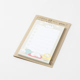 Midori To-do List Sticky Note - Dog Grey - 30 Sheets -  - Sticky Notes - Bunbougu