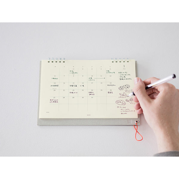 Midori Desk Calendar 2025 