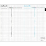 Kokuyo Jibun Techo Days 2025 Diary - Grey - A5 Slim - - Diaries & Planners - Bunbougu