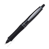 Pilot Dr Grip Ballpoint Pen - Full Black Series - Black Ink - 0.7 mm - Silver Accents - Ballpoint Pens - Bunbougu