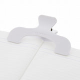 Sun-Star Ukanmuri Book Clip - Silent White -  - Planner Clips - Bunbougu