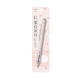 Tombow Mono Graph Shaker Mechanical Pencil - Sheer Stone Colour Limited Edition - 0.3 mm - Pink Beige - Mechanical Pencils - Bunbougu