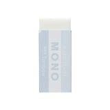 Tombow Mono Graph Block Eraser - Sheer Stone Colour Limited Edition - Medium Size - Powder Blue - Erasers - Bunbougu