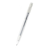 Zebra Blen Ballpoint Pen - Limited Edition Transparent Version - 0.5 mm - Black Ink - Grey - Ballpoint Pens - Bunbougu