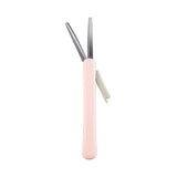Kokuyo Saxa Poche Stickless Scissors - Pastel Pink -  - Scissors & Cutters - Bunbougu