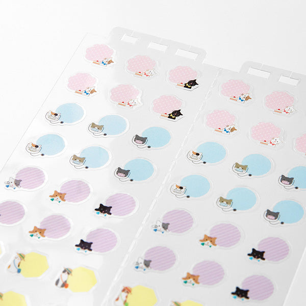 Midori Calendar Stickers - Medium - Cats