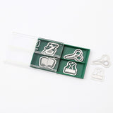 Midori Etching Clips - Stationery -  - Planner Clips - Bunbougu