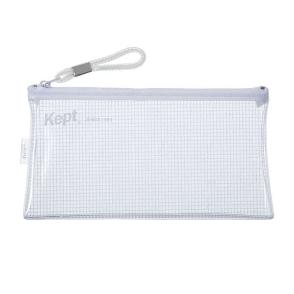 Raymay Kept Clear Pen Pouch - White