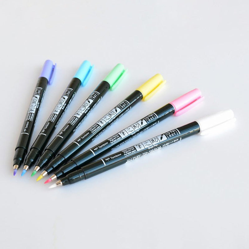 Tombow Fudenosuke Brush Pen Set