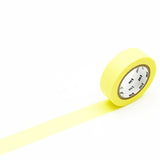 Mt Masking Tape - Pastel Lemon - 15 mm x 10 m