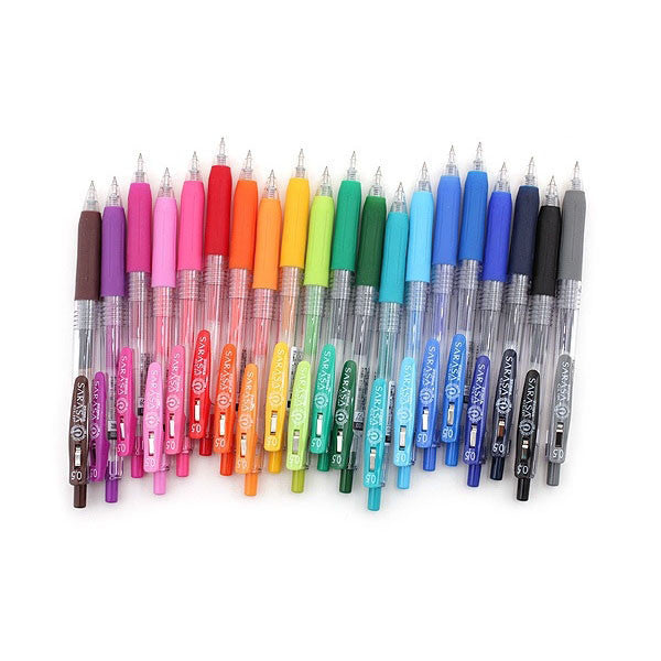 Zebra Sarasa Push Clip Gel Pen - 0.5 mm – Bunbougu